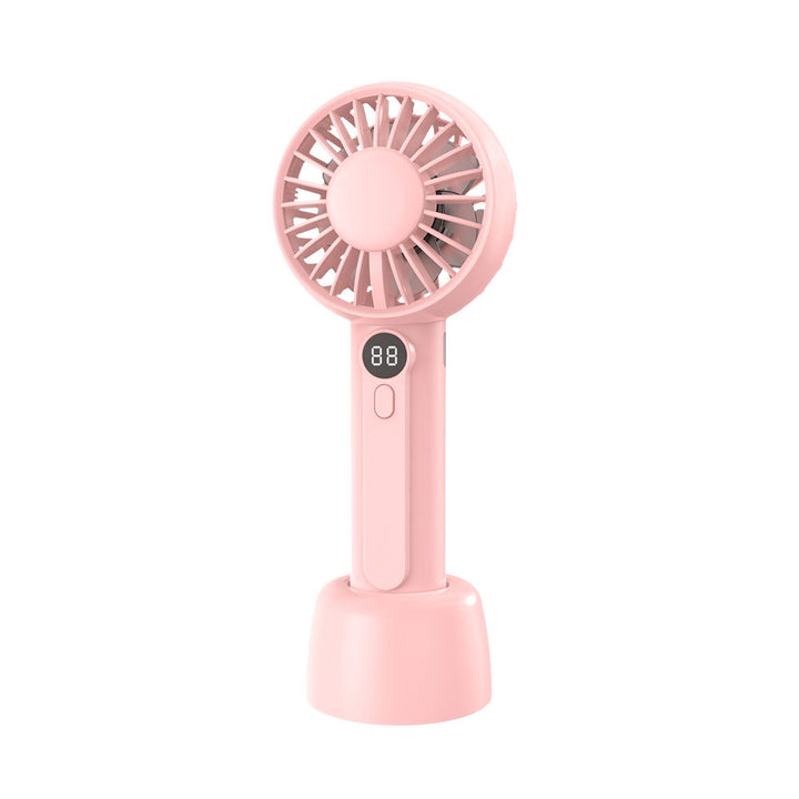 Unisex Handheld Digital Display Fan Bowlift