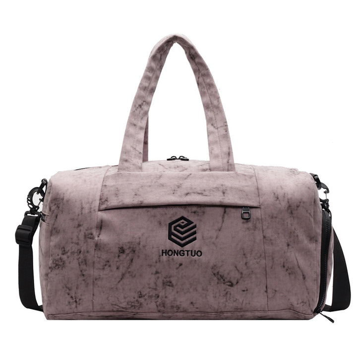 Sporty Travel Bag with Comfortable Shoulder Strap Bowlift