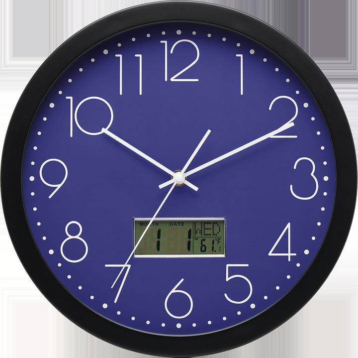 Digital watch with temperature and date display Bowlift
