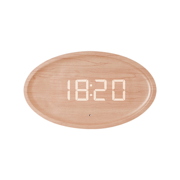Digital Wall Clock in modern minimalist design Bowlift