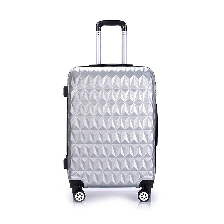 Unisex Textured Hard Shell Cabin Suitcase Bowlift