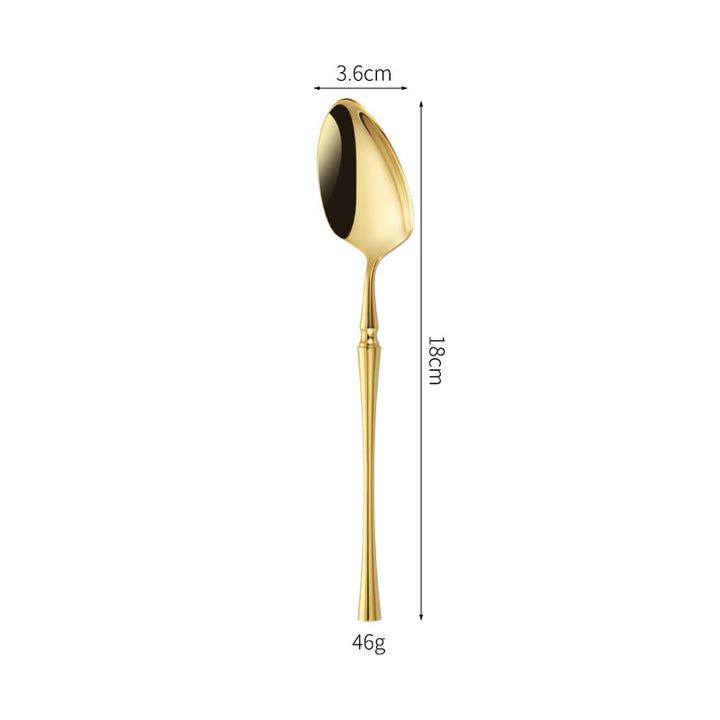 Luxurious and Elegant Dessert Knife with Precision Blade Bowlift