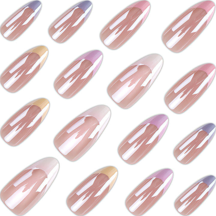 Trendy Ombre Press-On Nail Set Bowlift