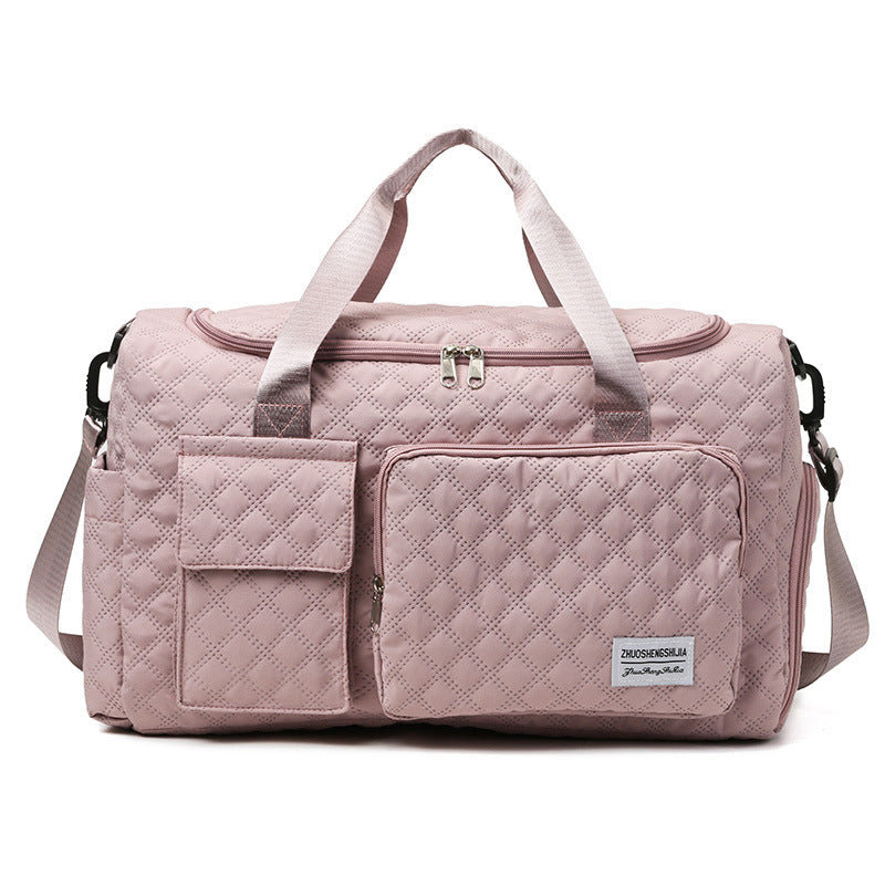 Multifunctional Sports And Travel Bag With Numerous Exterior Pockets Bowlift