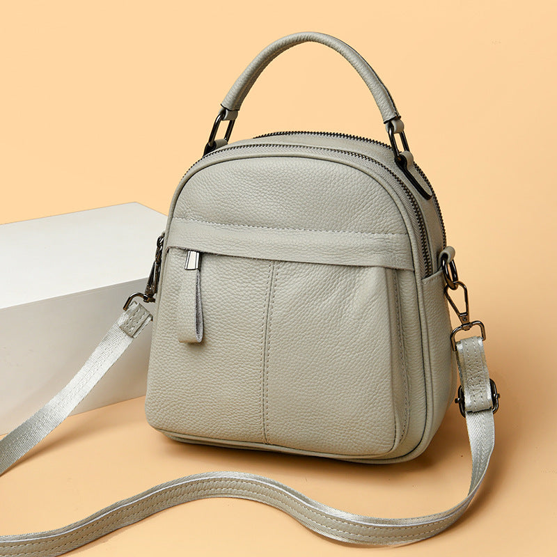 Versatile Textured Crossbody Bag Bowlift