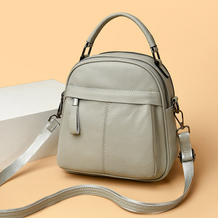 Versatile Textured Crossbody Bag Bowlift
