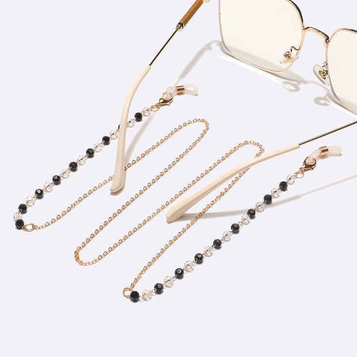 Elegant Beaded Eyewear Chain Bowlift