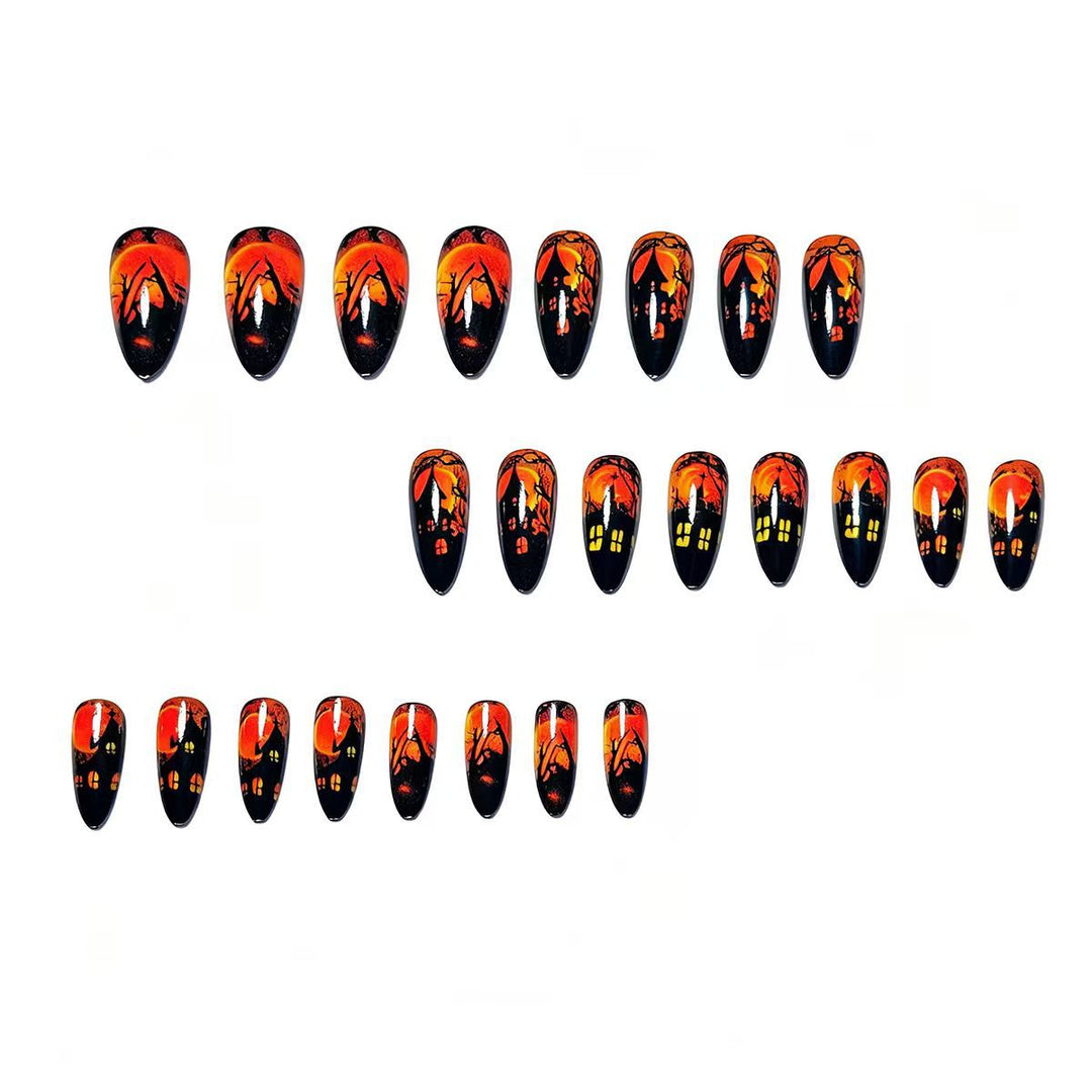 Creative Halloween-Themed Nail Art Bowlift