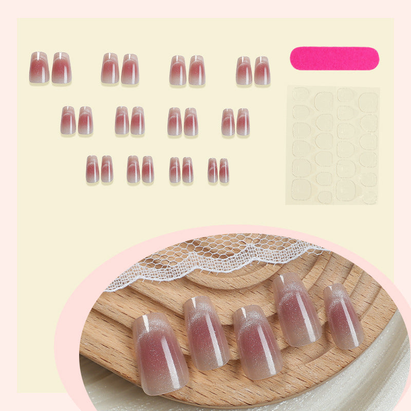 Premium Ombre Press-On Fingernails Bowlift