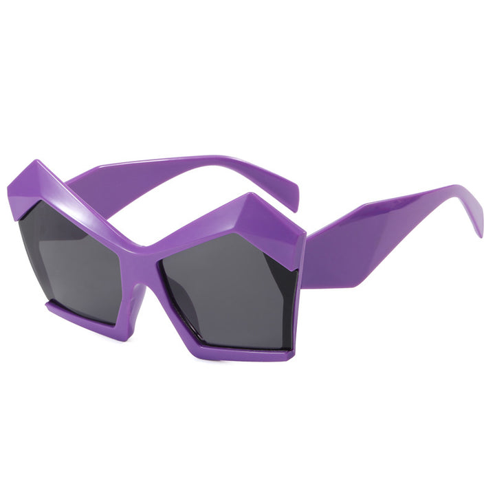 Ladies geometric designer glasses Bowlift