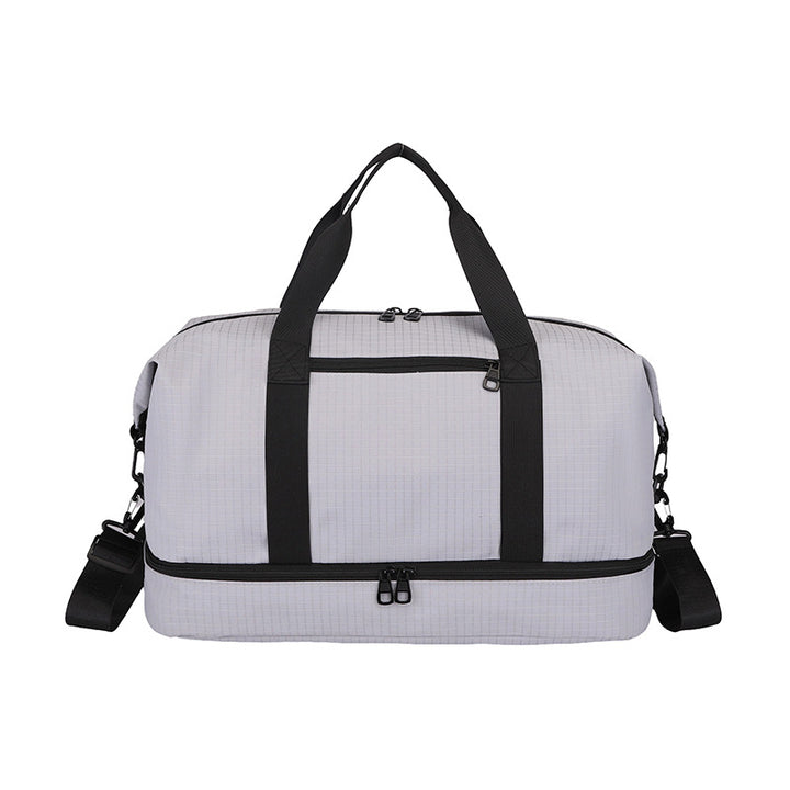 Sport Duffel Bag with Multiple Compartments and Sturdy Carry Handles Bowlift