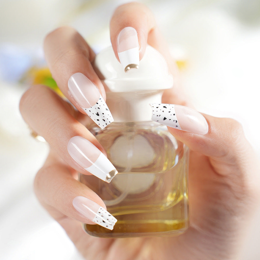 French Tip Decorative Nail Set Bowlift