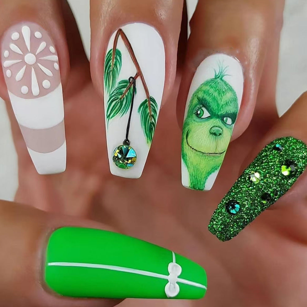 Whimsical Character-Themed Press-On Nails Bowlift