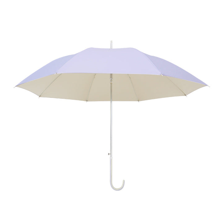 Women UV Protection Sun Umbrella with Ergonomic Handle Bowlift