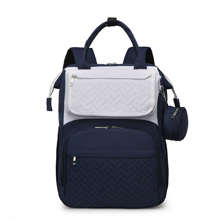 Multi-Functional Quilted Travel Backpack Bowlift