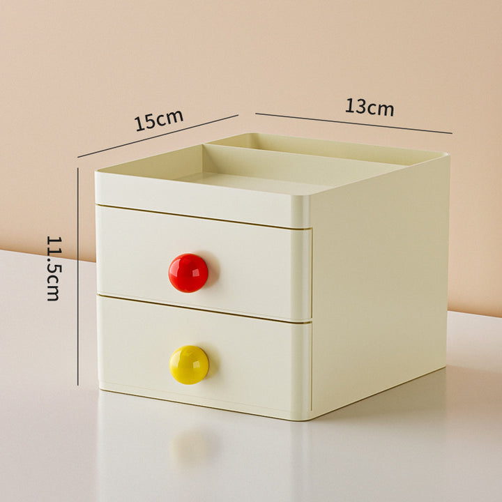 Stylish Two-Drawer Storage Organizer Bowlift