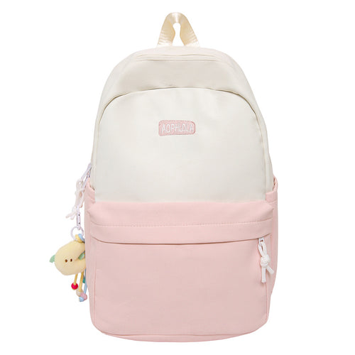 Casual Multi-Compartment School Backpack Bowlift