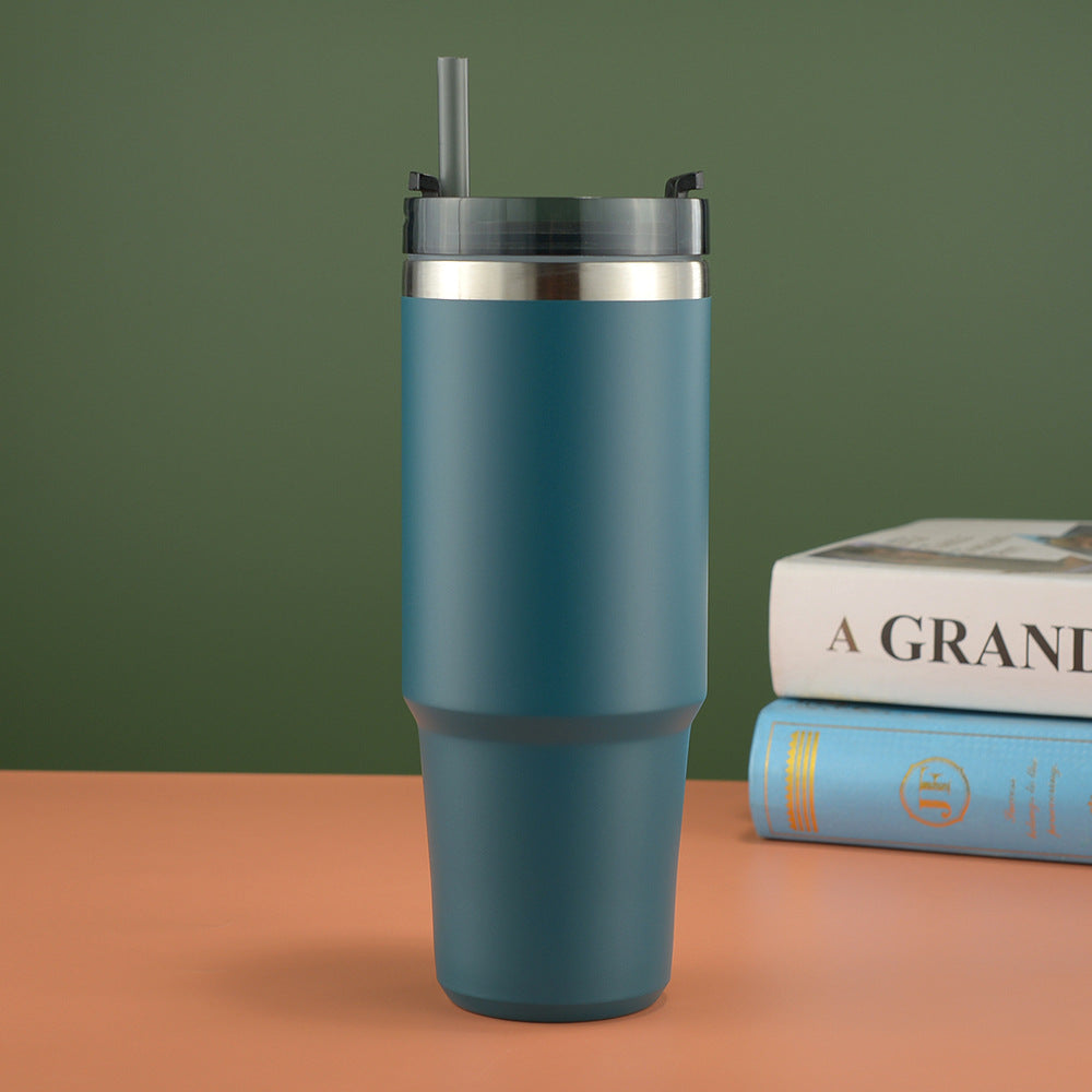 Unisex Rubberized Thermal Mug Bowlift