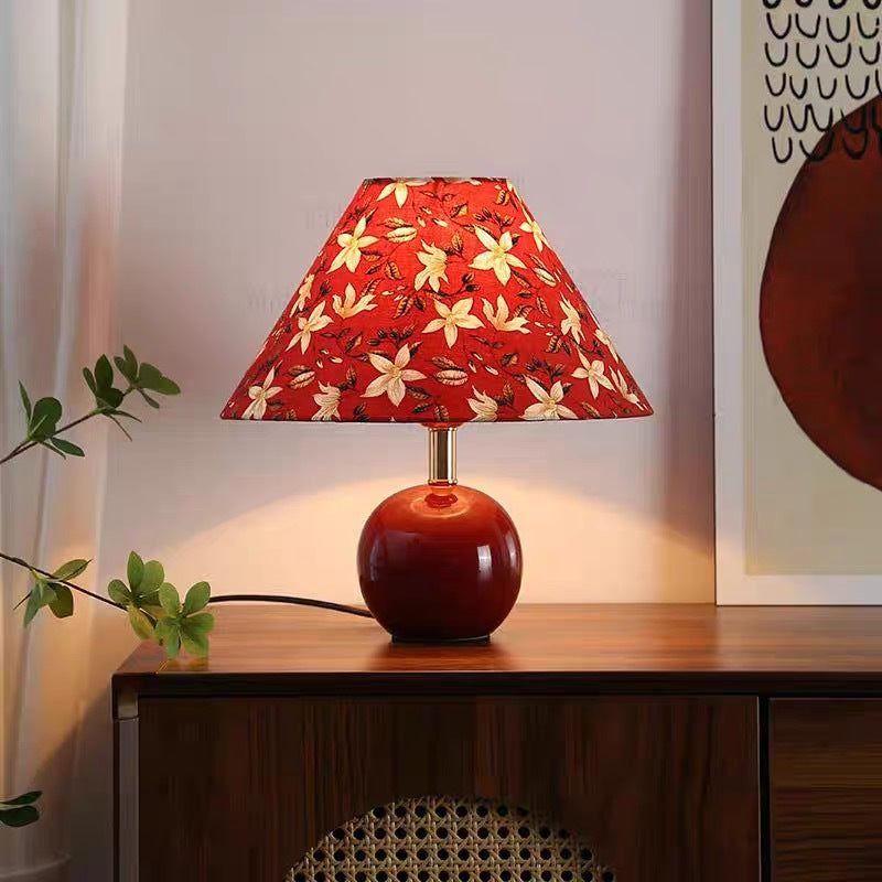 Decorative Botanical Table Lamp