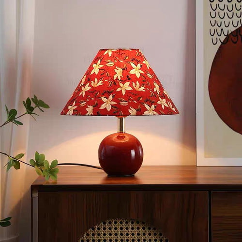 Decorative Botanical Table Lamp