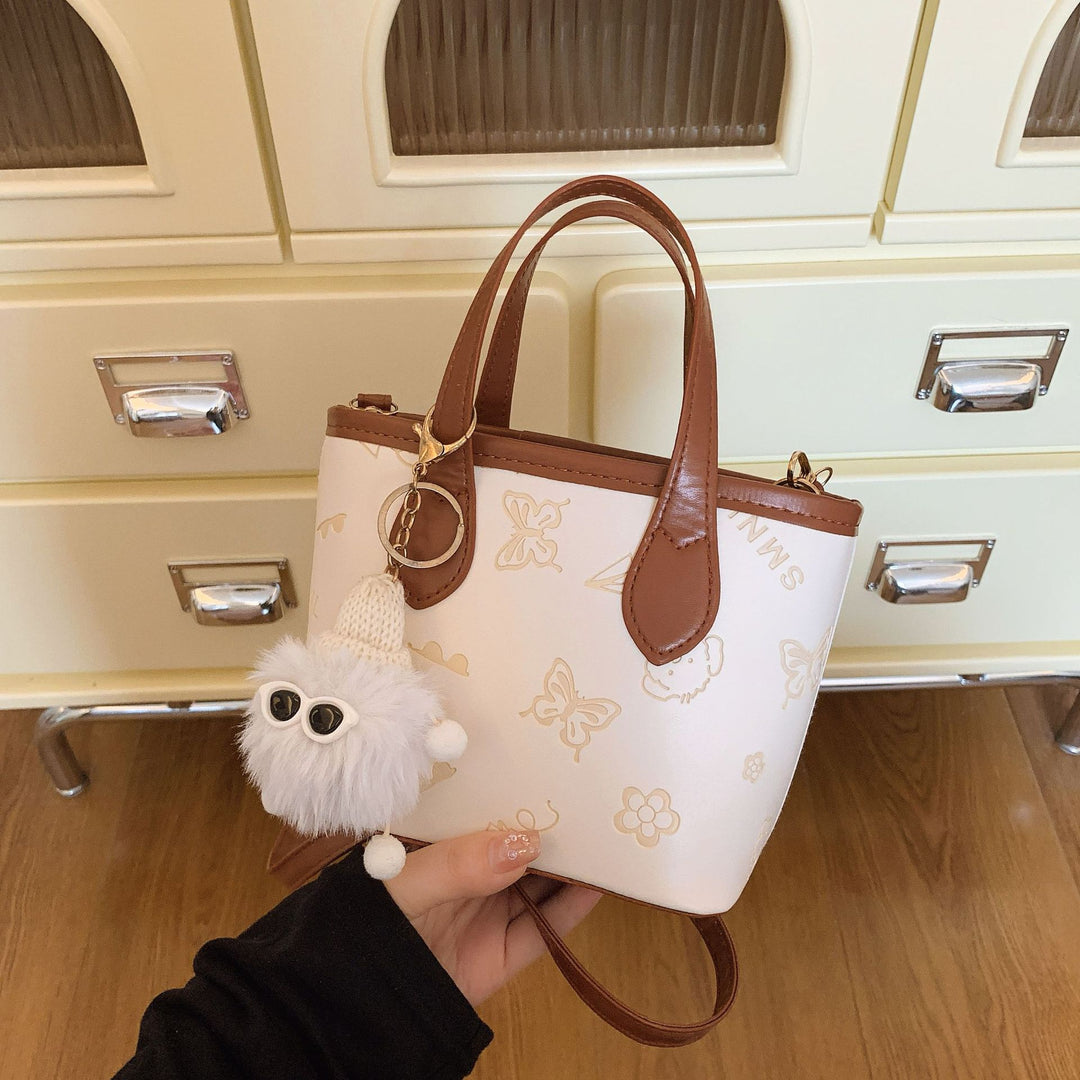 Playful Mini Handheld Tote Bag Bowlift