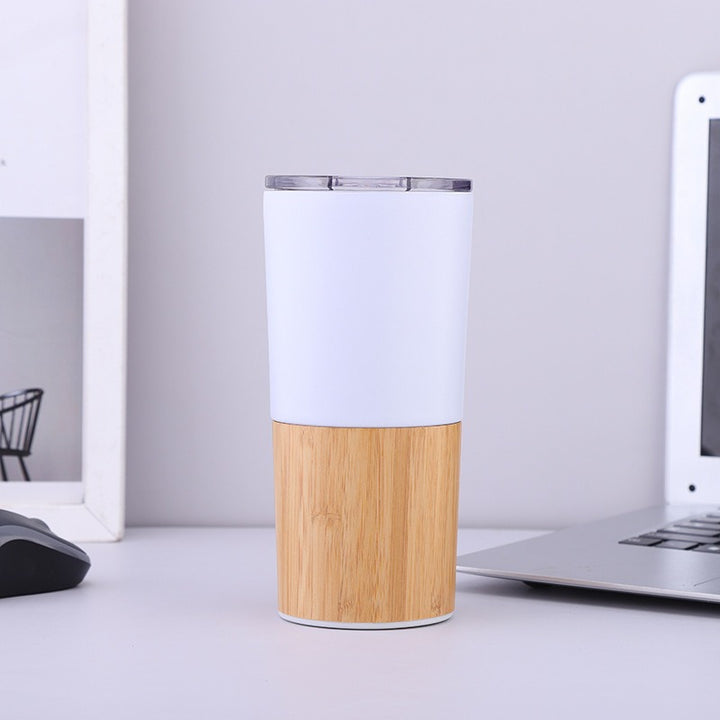 Ladies thermos mug made of eco-friendly bamboo and stainless steel Bowlift
