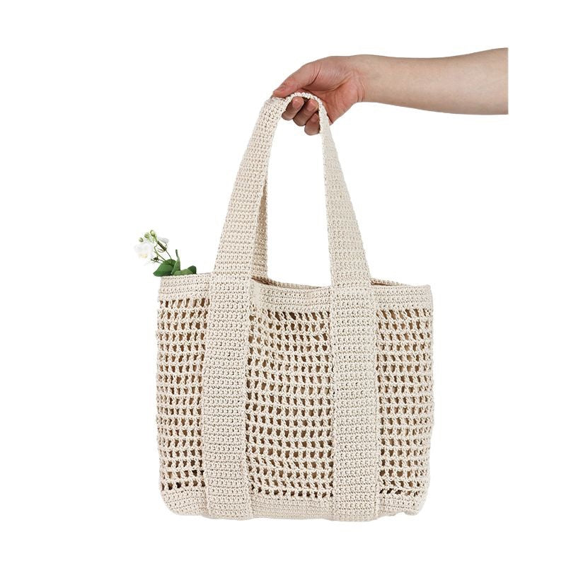 Stylish Crocheted Shopping Bag Bowlift