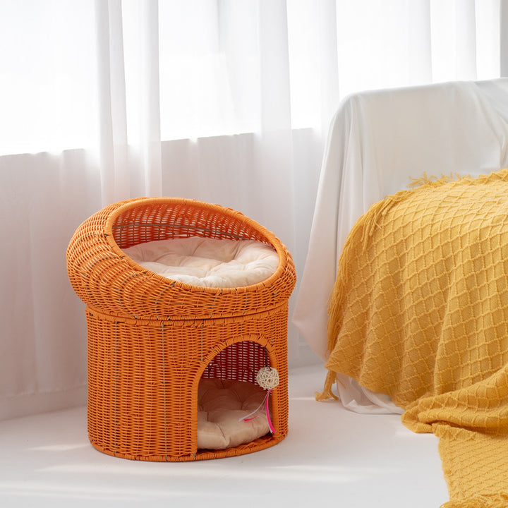 Designer Cat Basket Bowlift