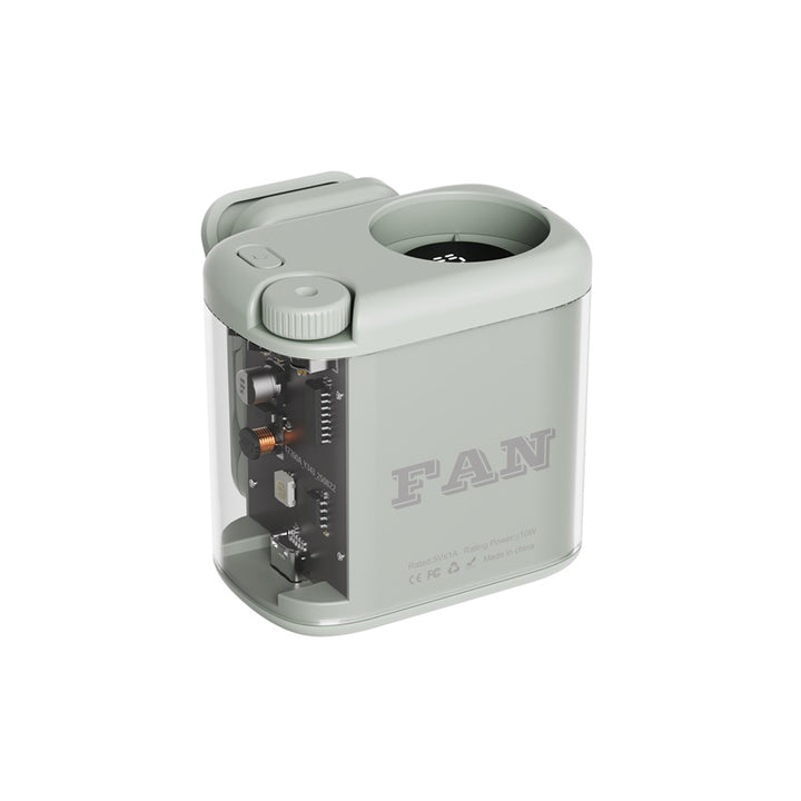 Unisex Portable High-Efficiency Desk Fan with Adjustable Speed Bowlift