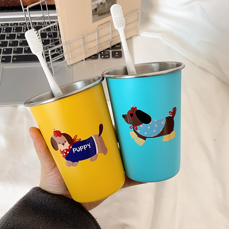 Toothbrush holder with cute dog design Bowlift