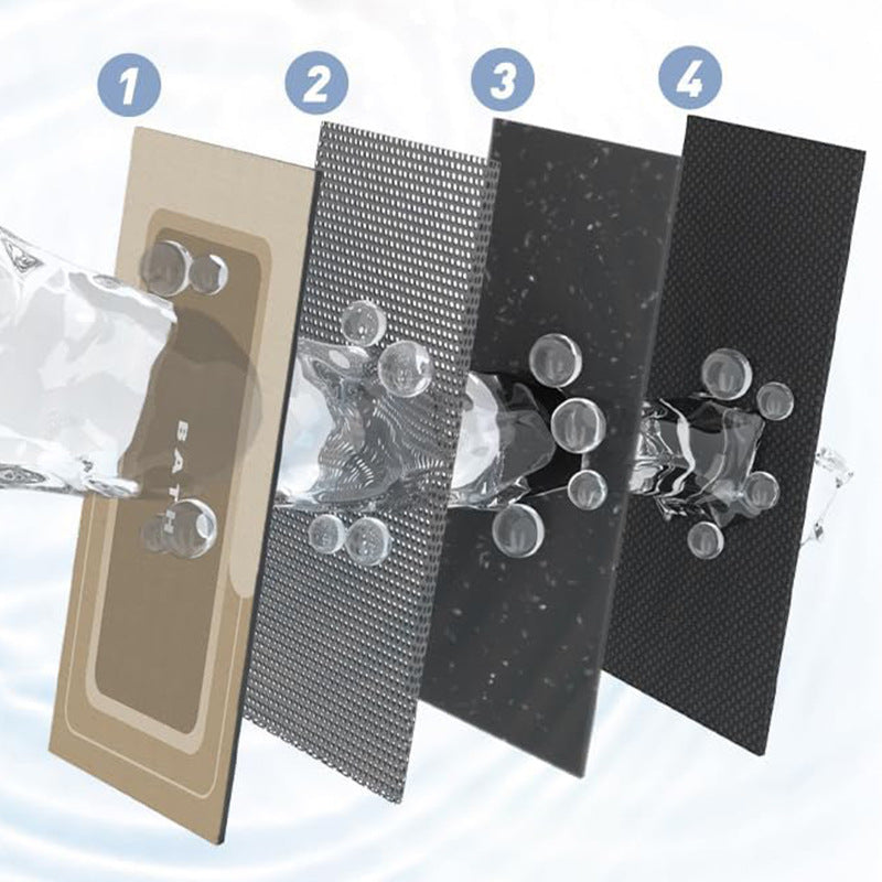 Premium Plush Bath Mat Bowlift