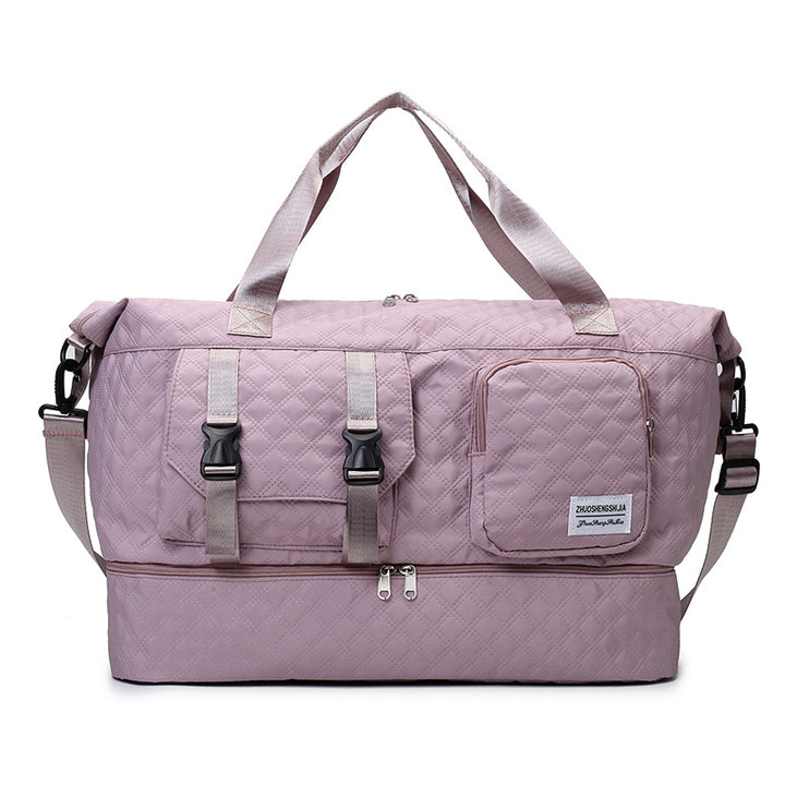 Premium Quilted Weekend Duffel Bag