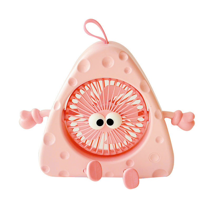 Unisex Portable Mini Personal Fan in Cute Animal Design Bowlift