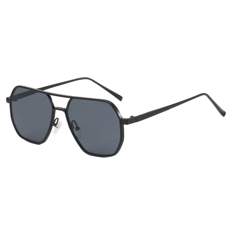 Women's trendy sunglasses with modern geometric frame Bowlift