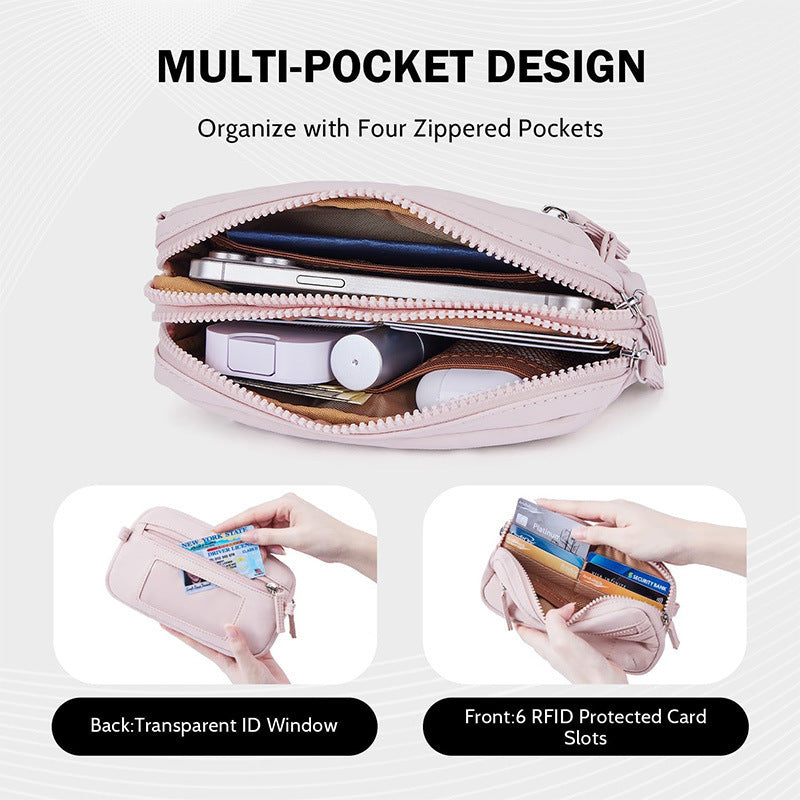 Practical cosmetics bag with compartments Bowlift