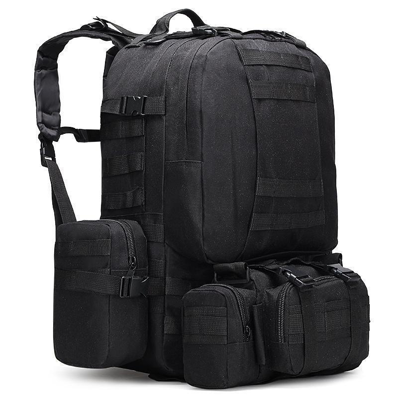 Tactical Backpack With Versatile Storage Space And Modular Pockets Bowlift