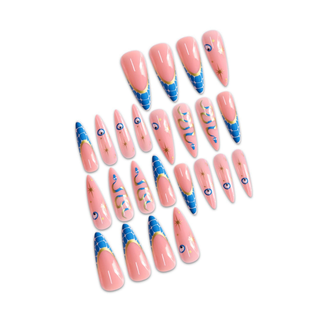 Artistic Stiletto Nail Art Bowlift 1787977694