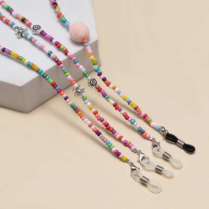 Beaded Eyewear Chain Bowlift