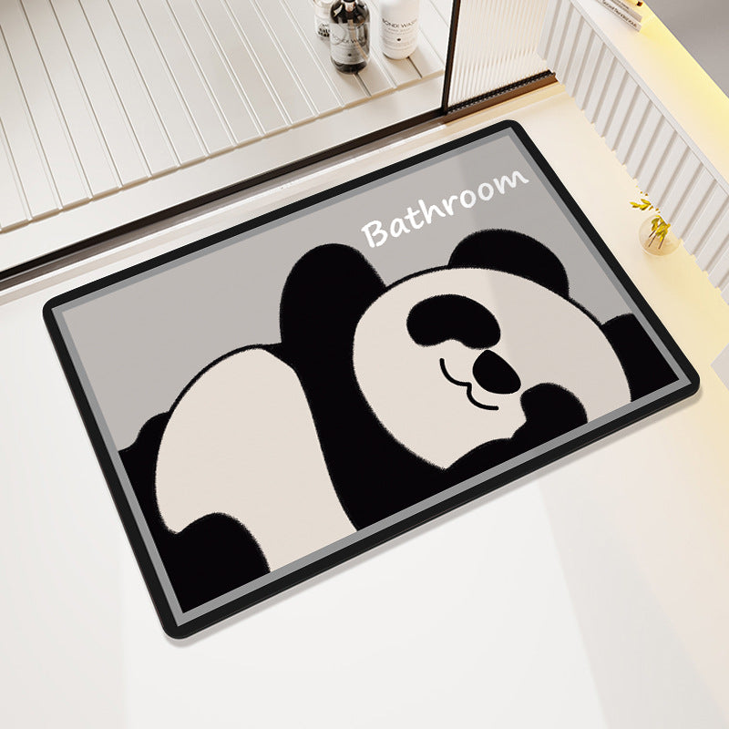 Decorative Bathroom Mat Bowlift