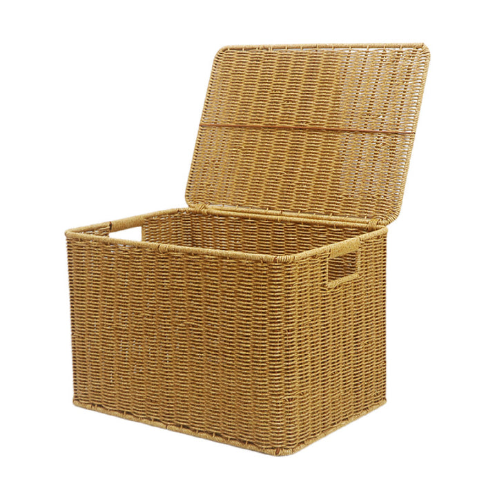 Practical storage basket with lid Bowlift