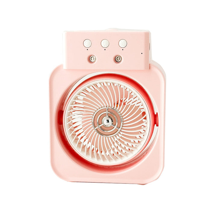 Women's Portable Mini Fan with USB Charging Function and Flexible Tilt Angle Bowlift