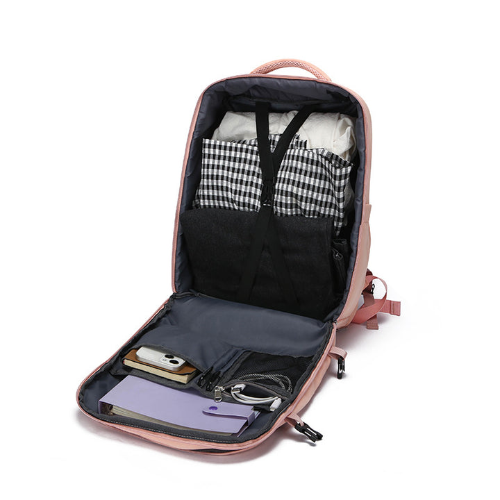 Versatile Tech-Integrated Backpack Bowlift