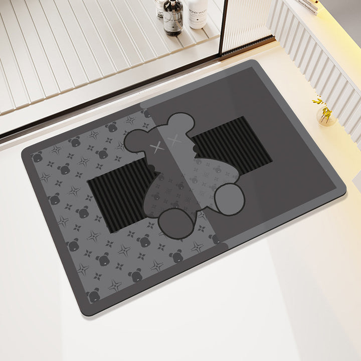 Artistic Cartoon Entrance Mat Bowlift
