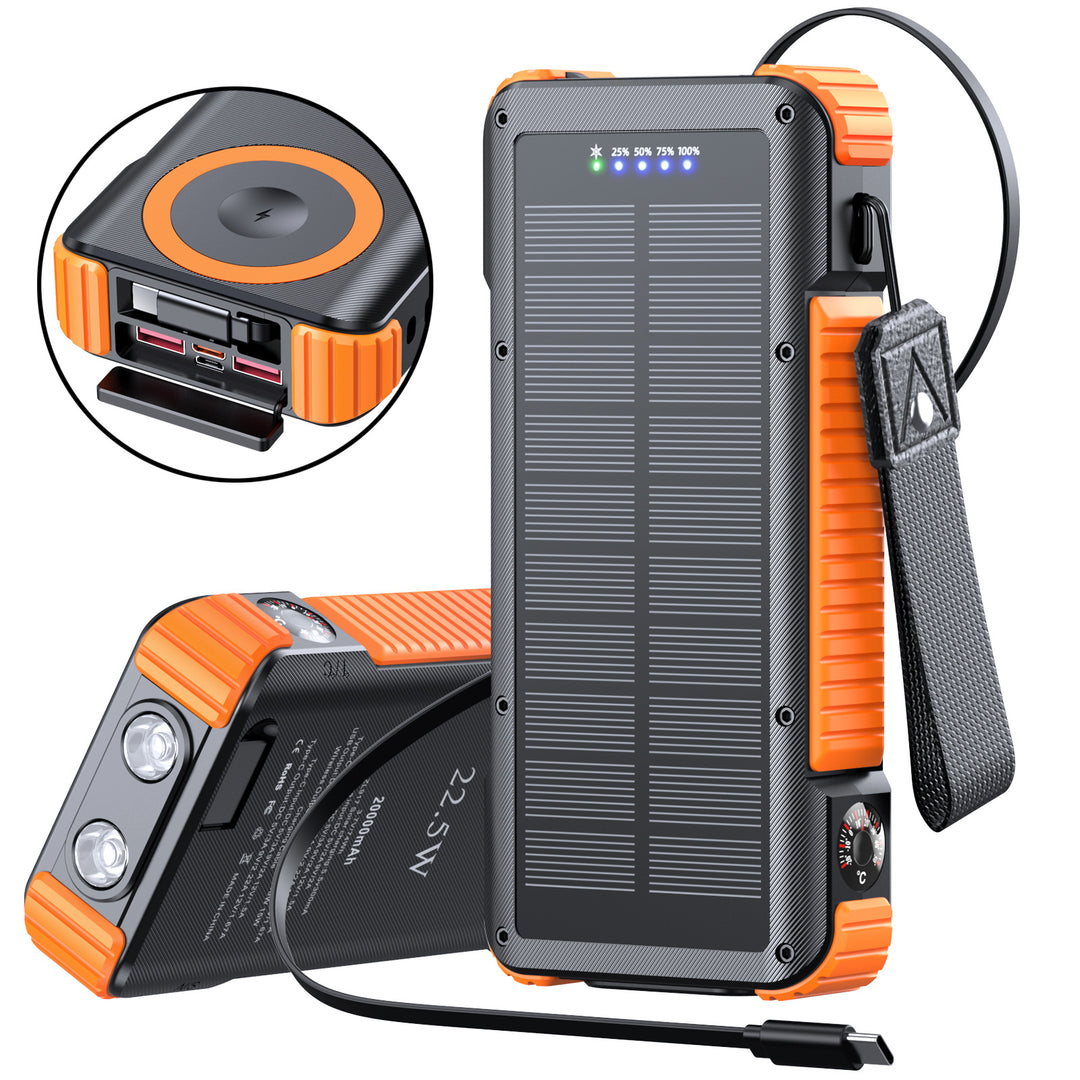 Wearable Solar Power Bank Bowlift