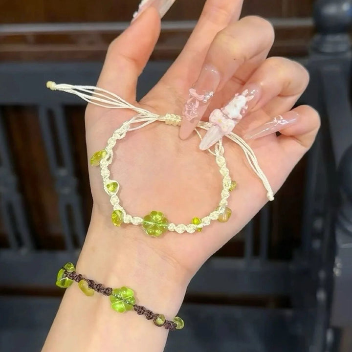 Handmade Floral Charm Bracelet Bowlift