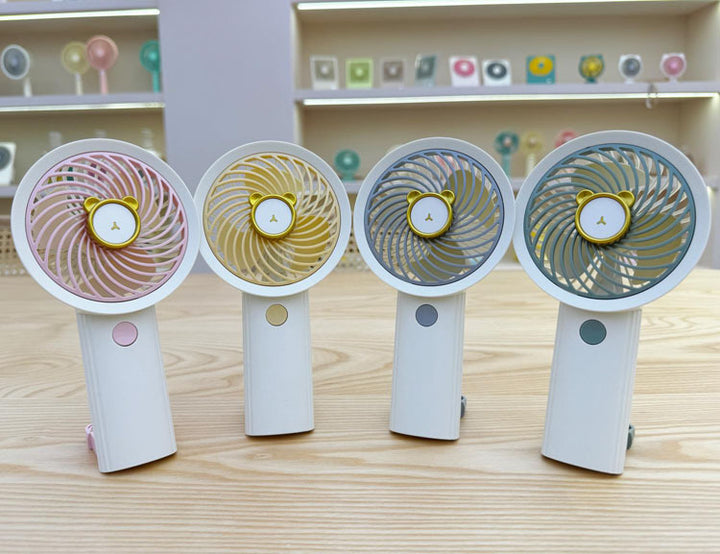 Unisex Portable Handheld Fan with Animal Design Bowlift