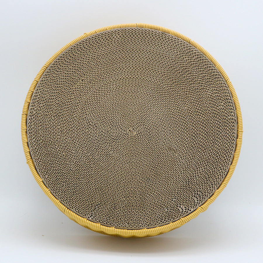 Round scratching board for cats Bowlift