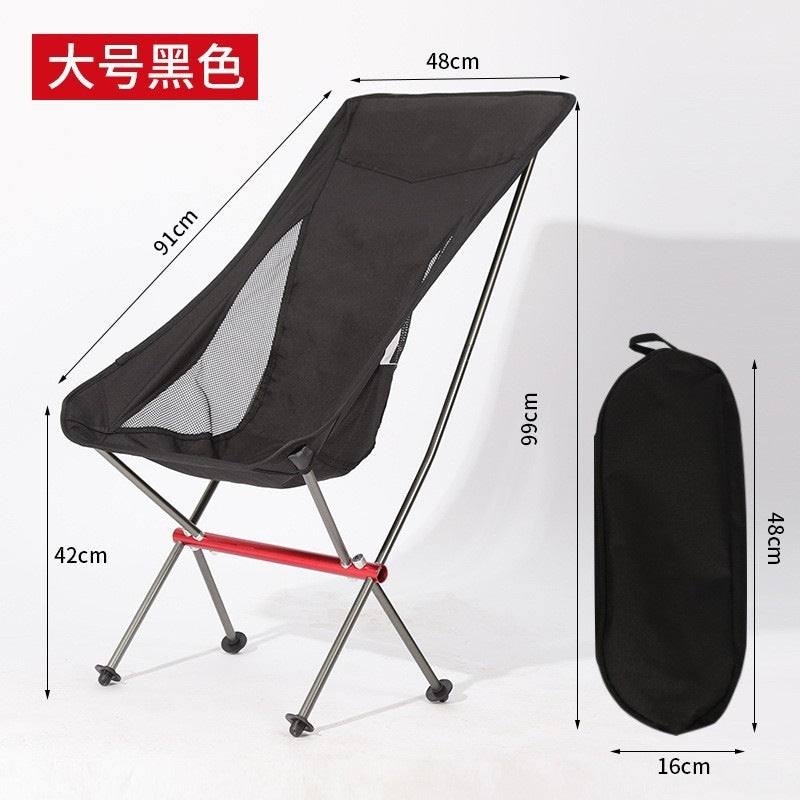 Ultralight Folding Chair With Breathable Mesh Structure Bowlift