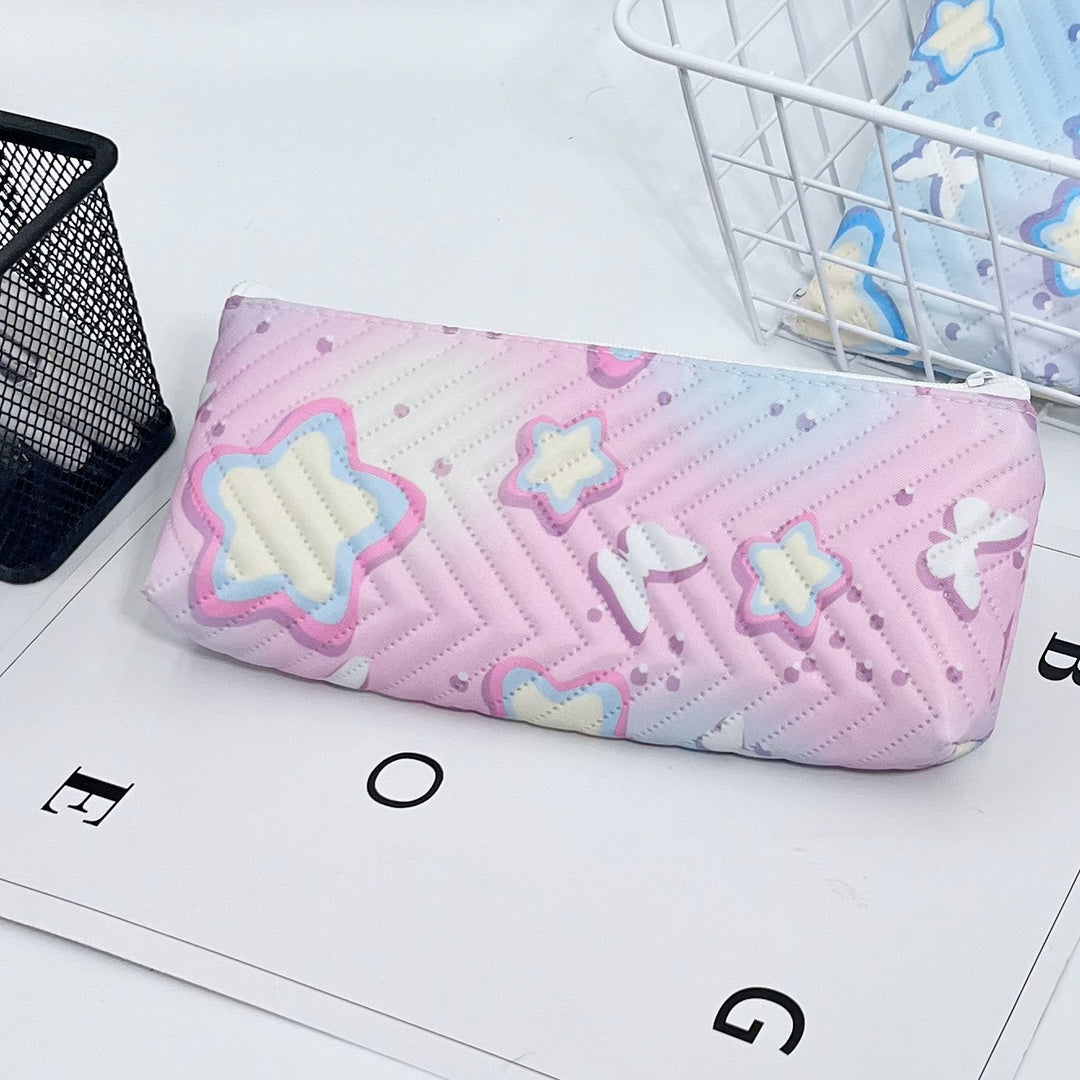 Quilted Butterfly Print Pencil Case Bowlift