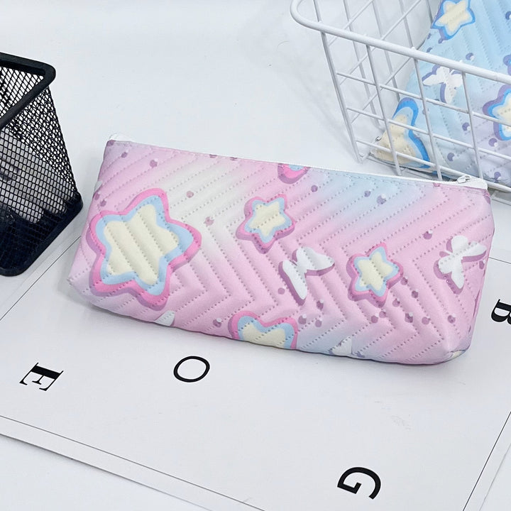 Quilted Butterfly Print Pencil Case Bowlift